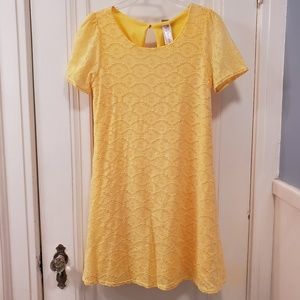 NWT Francesca's Sunny Yellow Dress